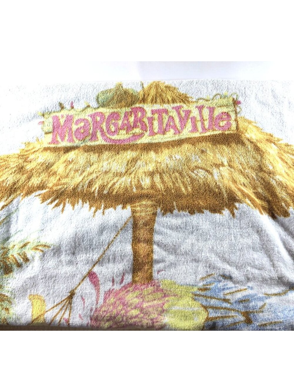 Margaritaville Towel Wastin Away Again Caribbean Soul 100% Cotton Beach vacation